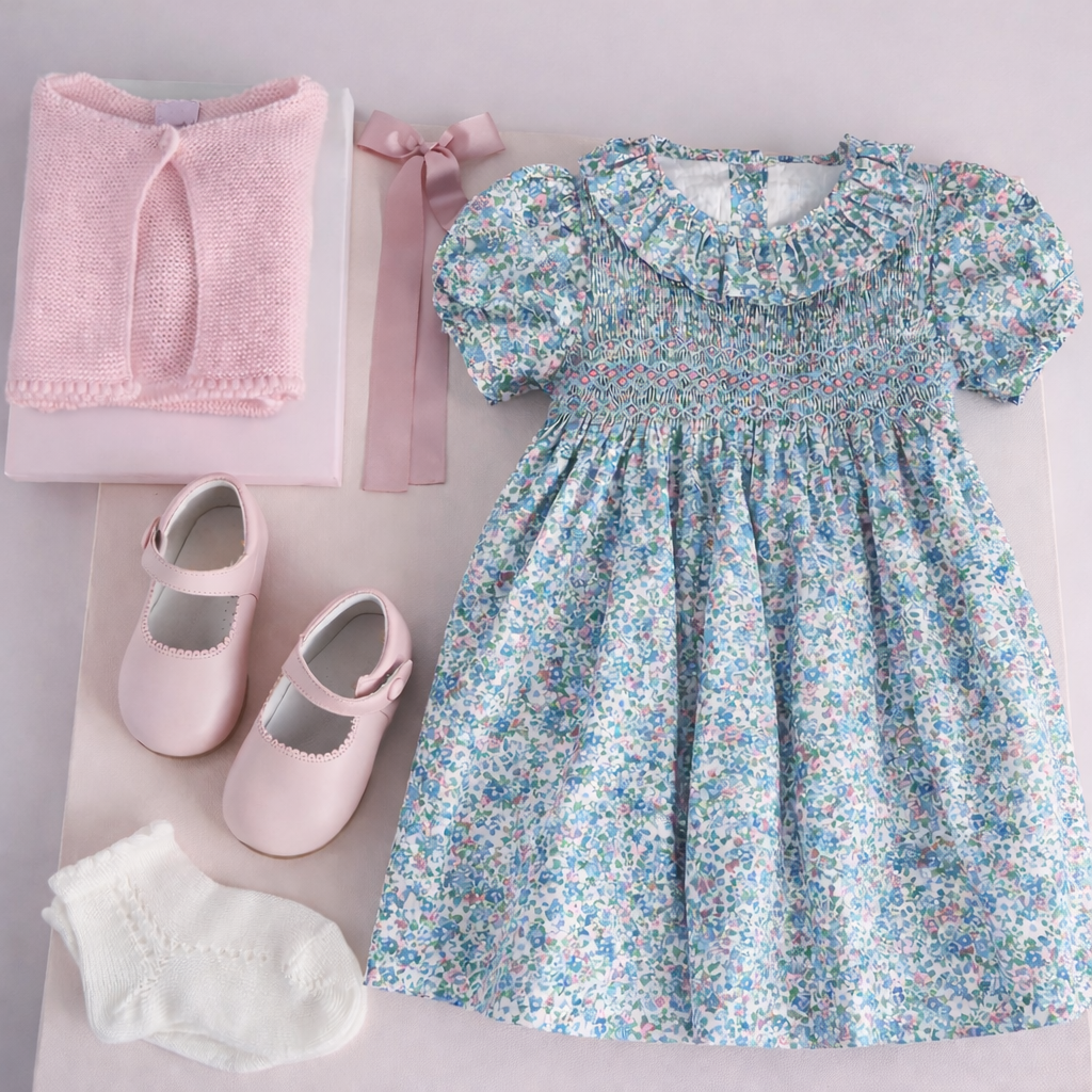 Alaia Hand Smocked Baby/Girl Dress