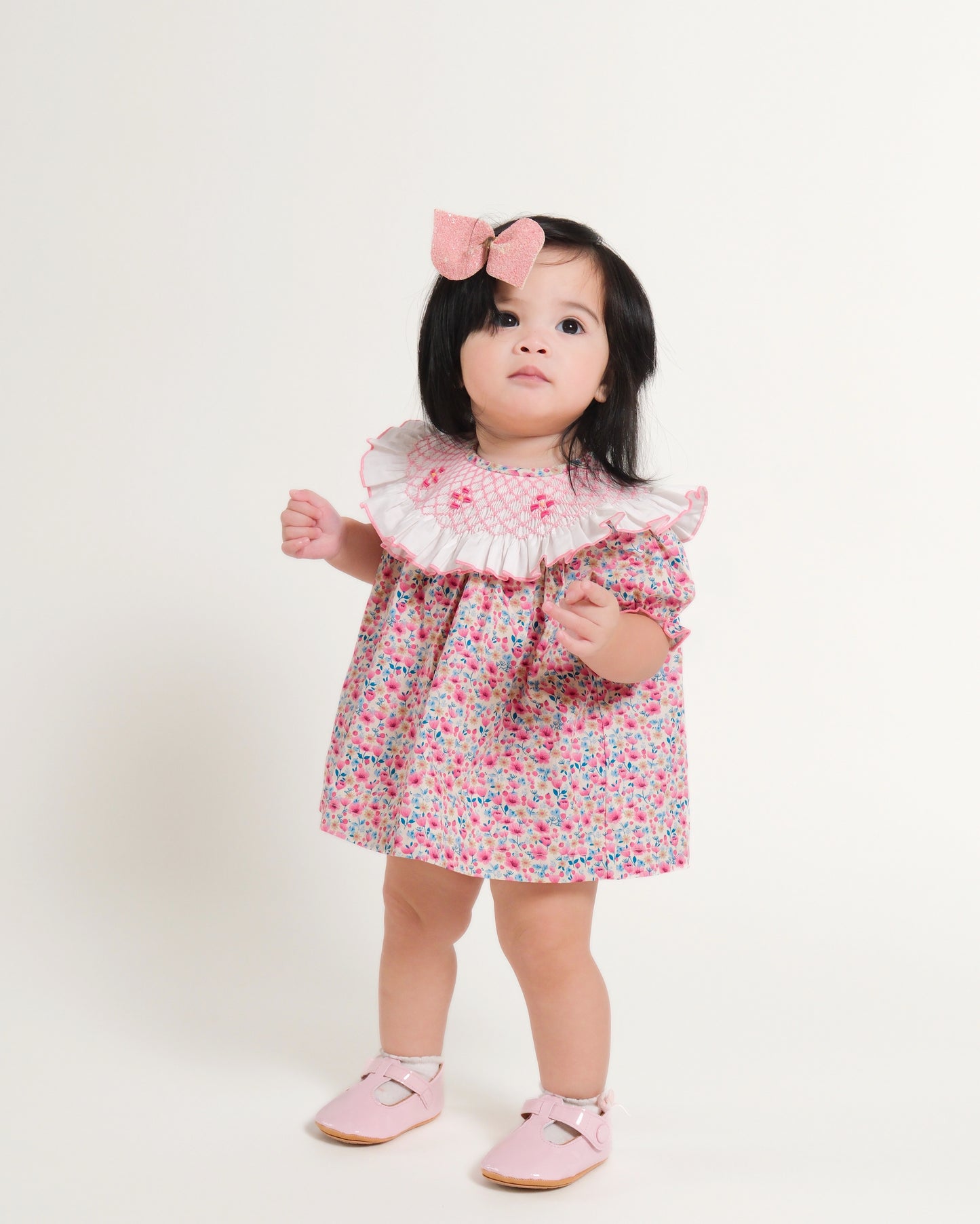 Ada Hand Smocked Baby/Girl Set