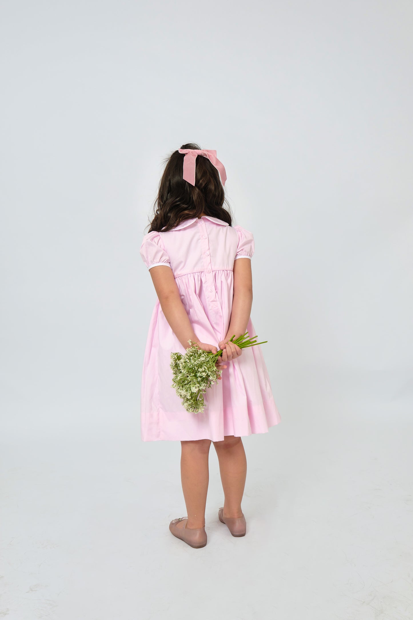 Carlotta Hand Smocked Girl Dress