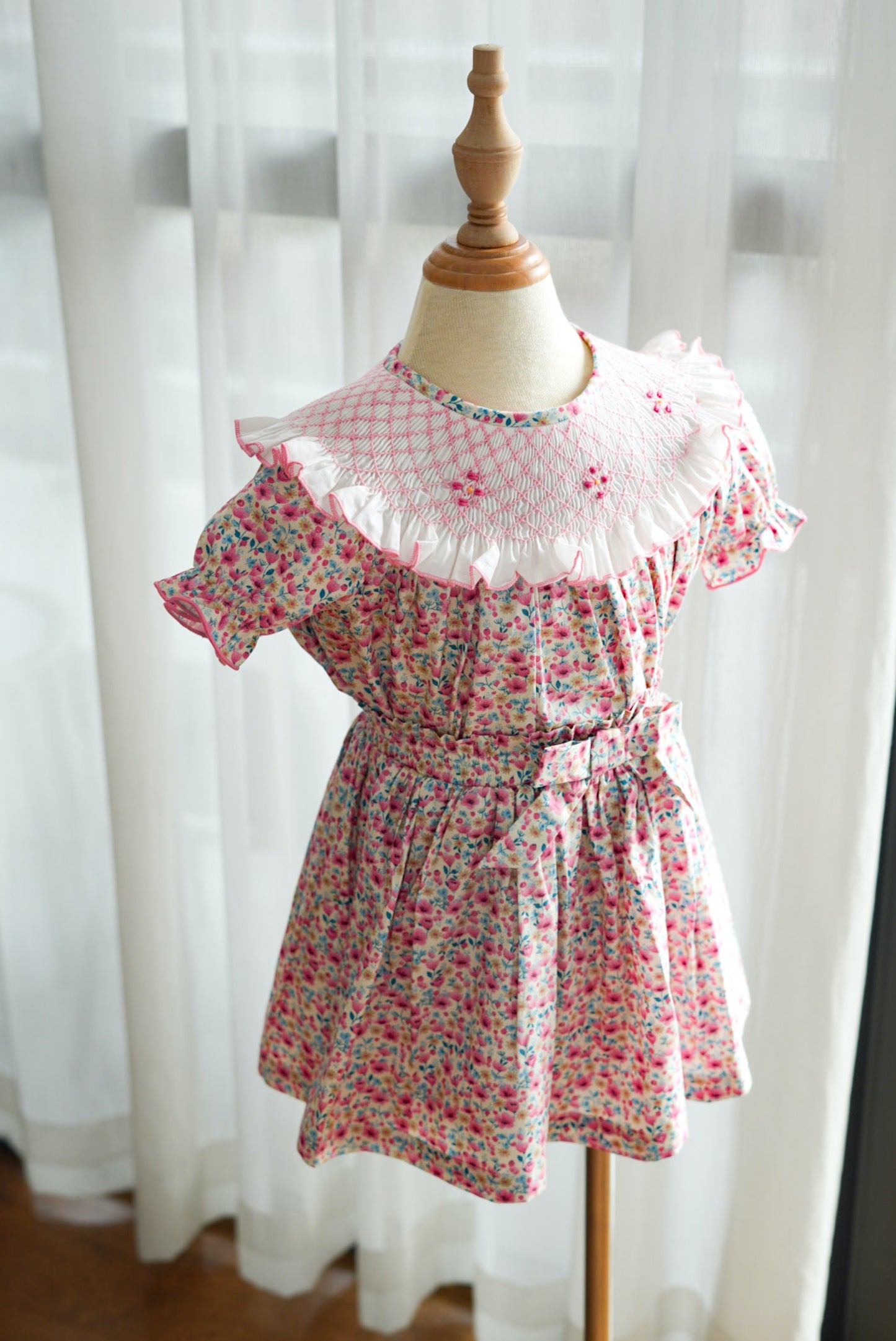 Ada Hand Smocked Baby/Girl Set