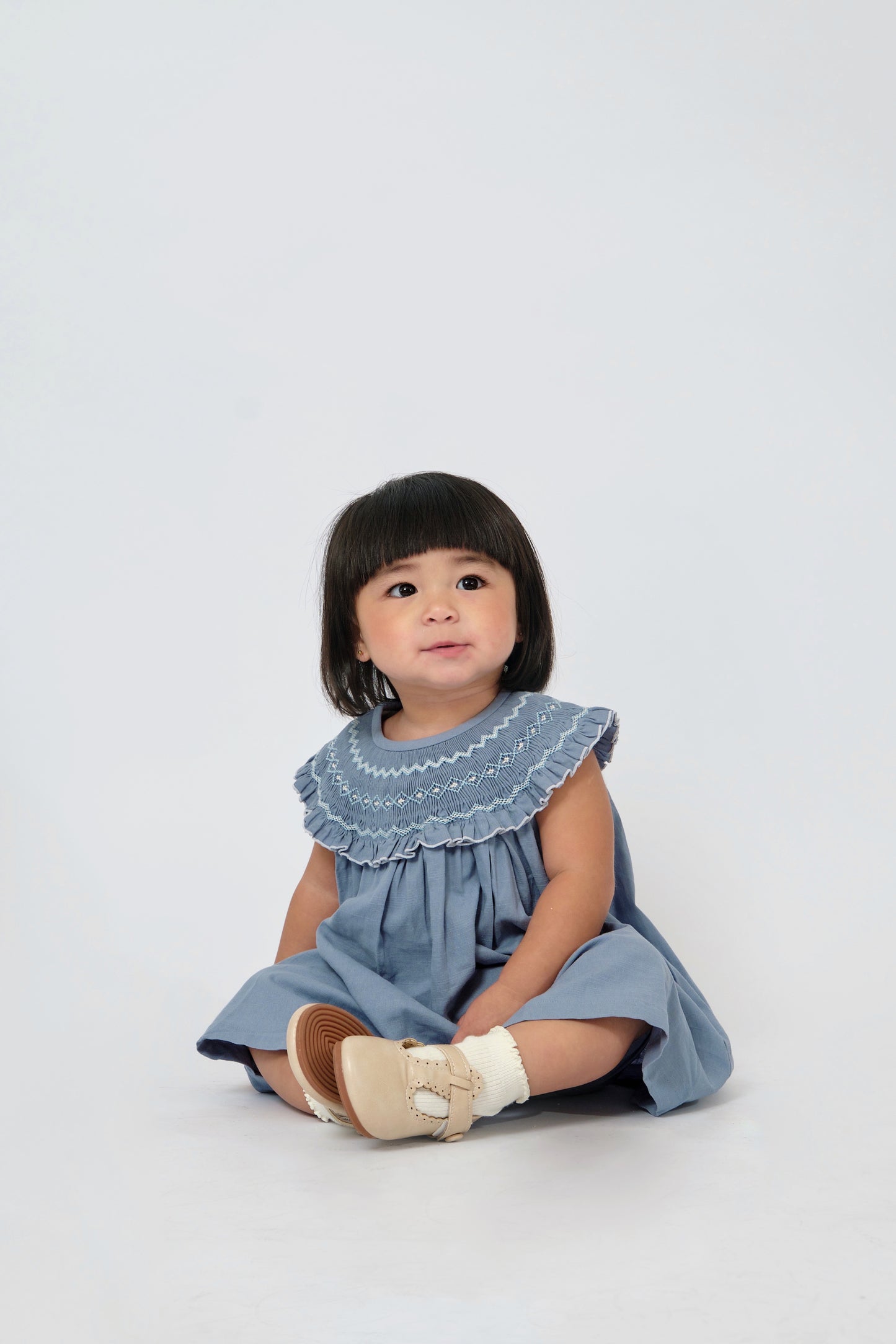 Chelsea Hand Smocked Baby Girl Set