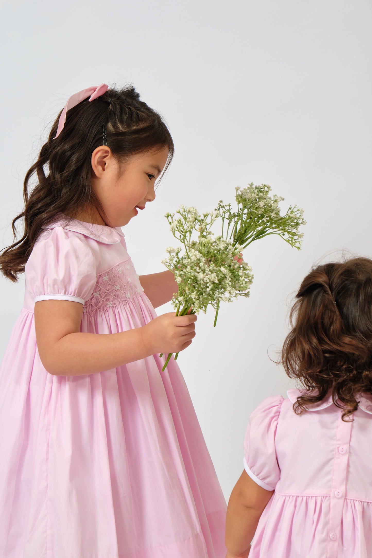 Carlotta Hand Smocked Girl Dress