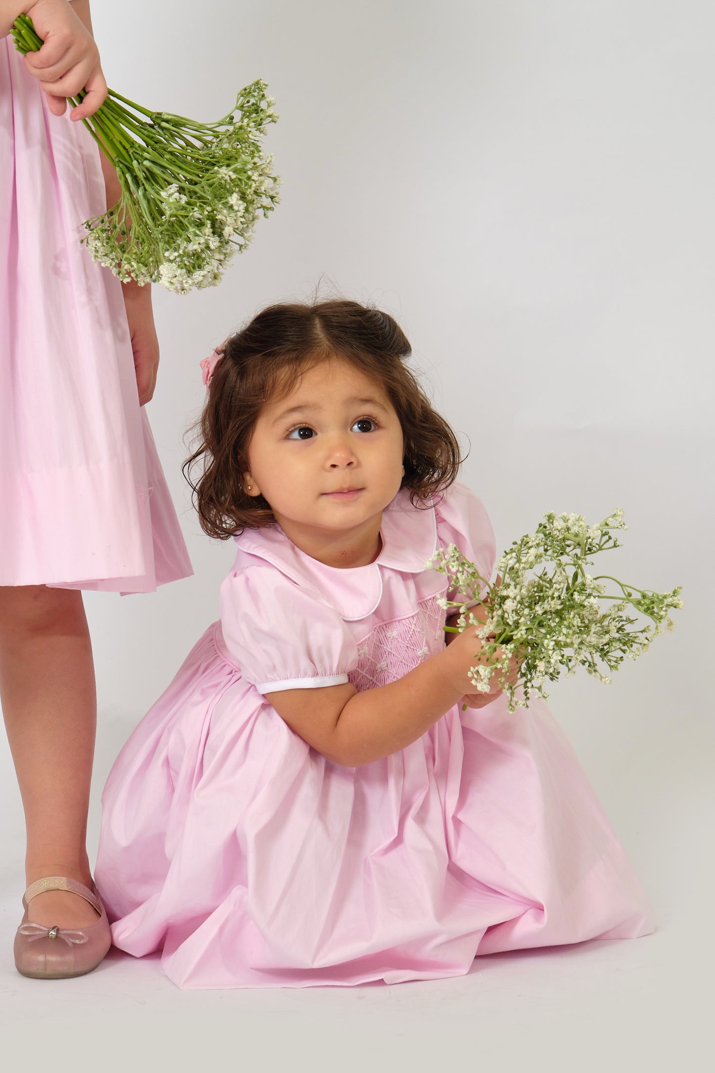 Carlotta Hand Smocked Girl Dress