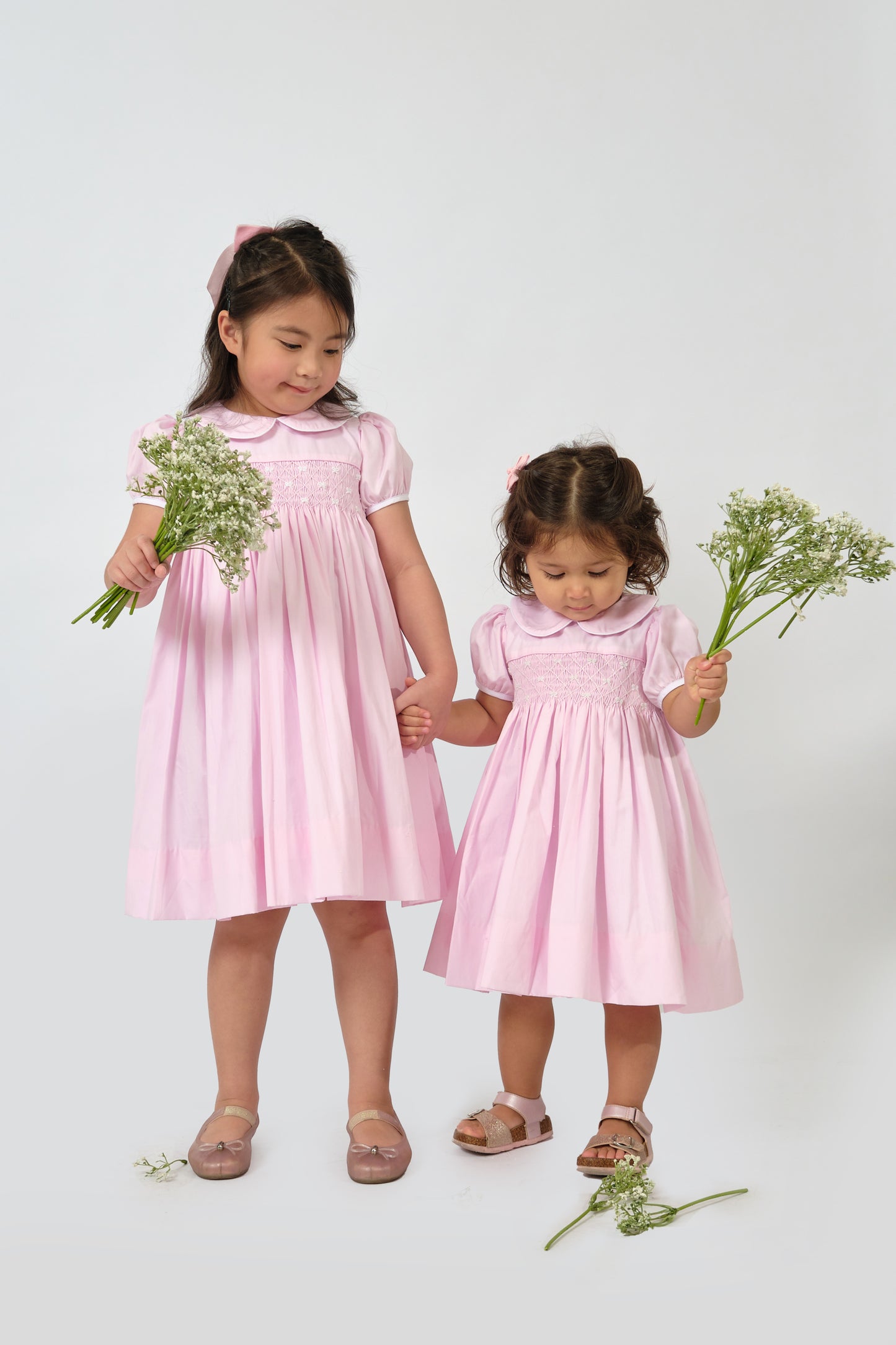 Carlotta Hand Smocked Girl Dress