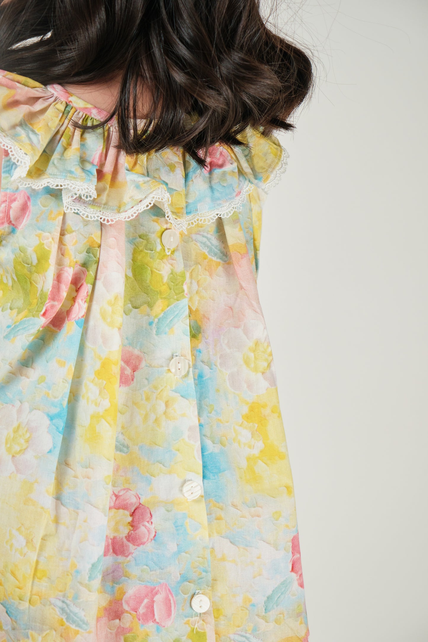 Millie Ruffled Collar Baby/Girl Dress