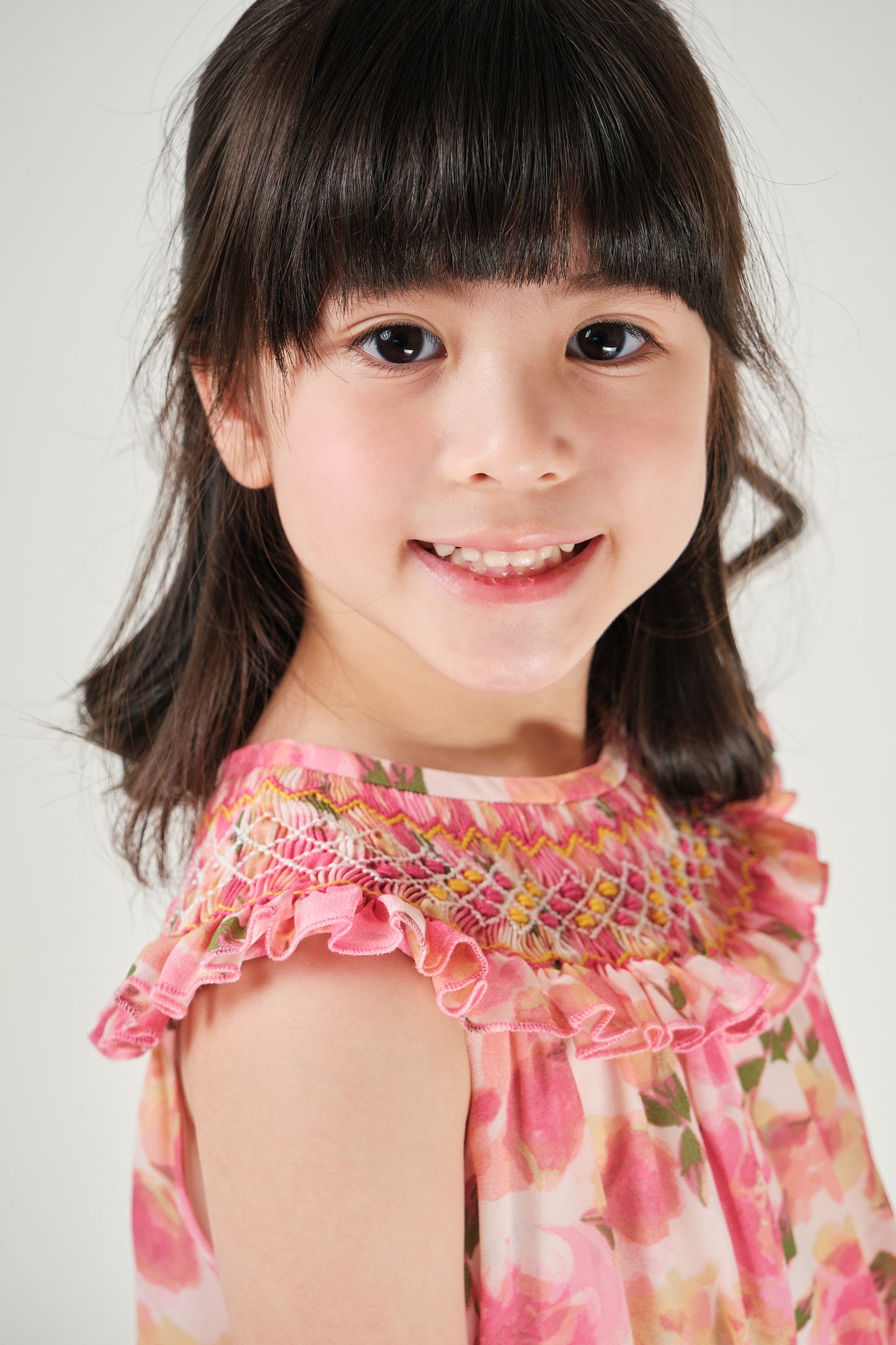 Astrid Hand Smocked Girl Dress