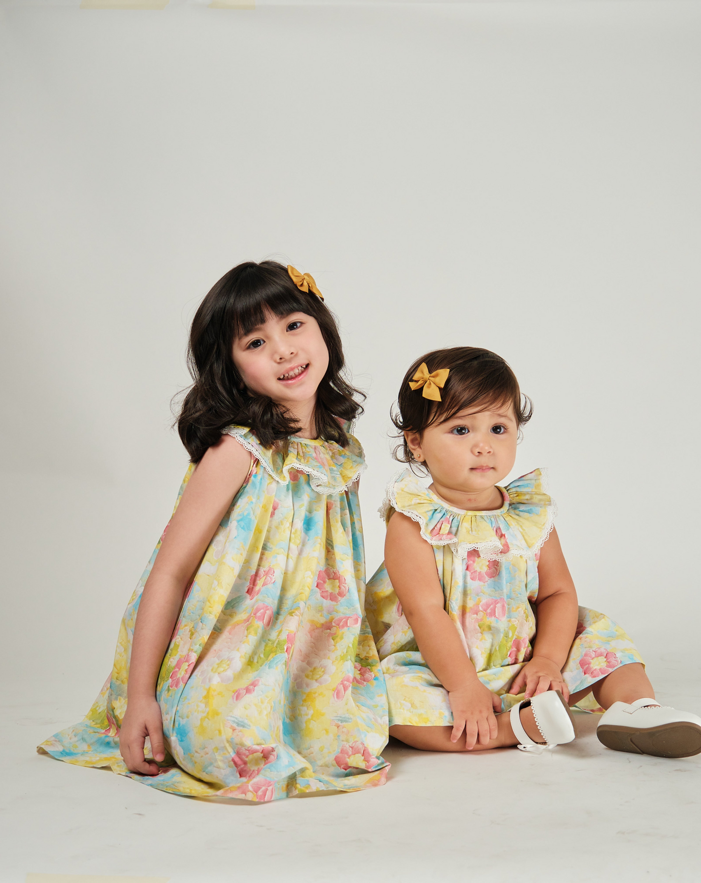 Millie Ruffled Collar Baby/Girl Dress