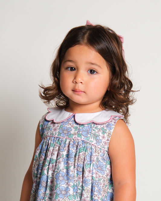 Paulina Scallop Collar Baby/Girl Dress
