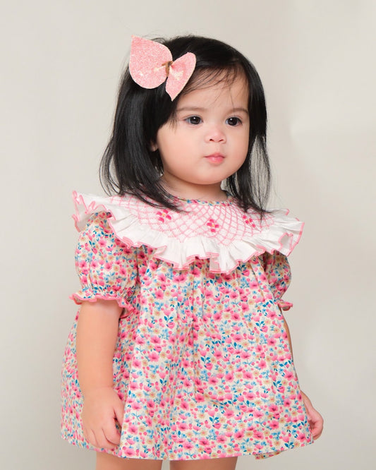 Ada Hand Smocked Baby/Girl Set