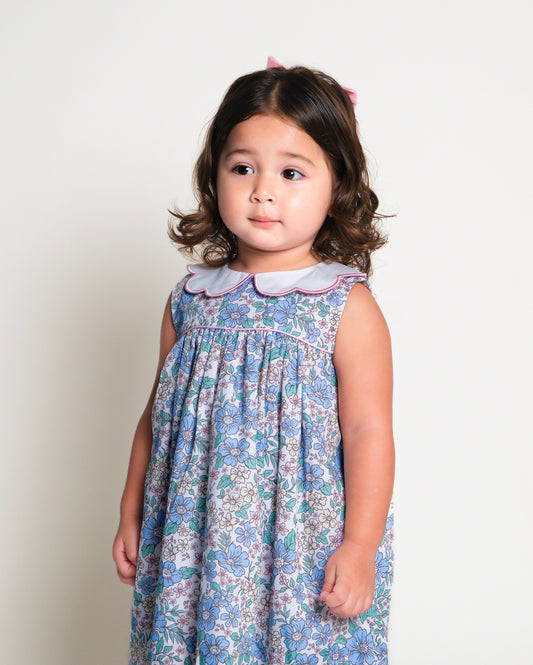 Paulina Scallop Collar Baby/Girl Dress