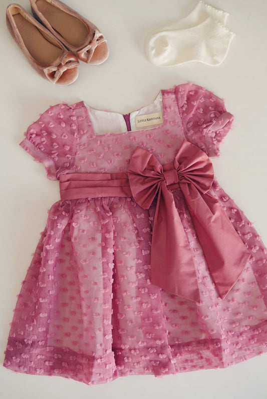Sydney Statement Bow Girl Dress