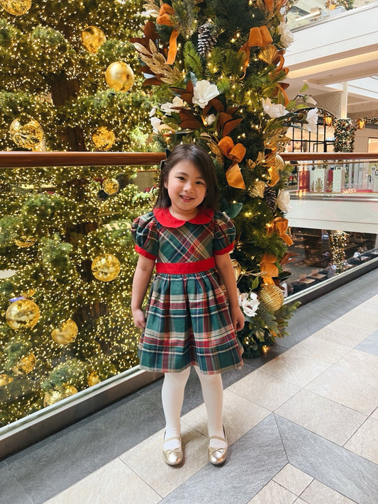 Cleo Classic Tartan Christmas Dress