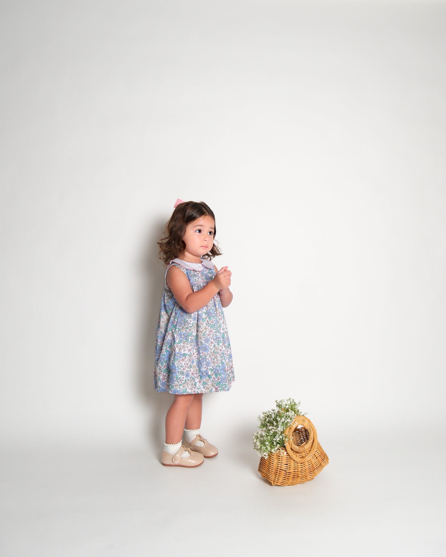 Paulina Scallop Collar Baby/Girl Dress