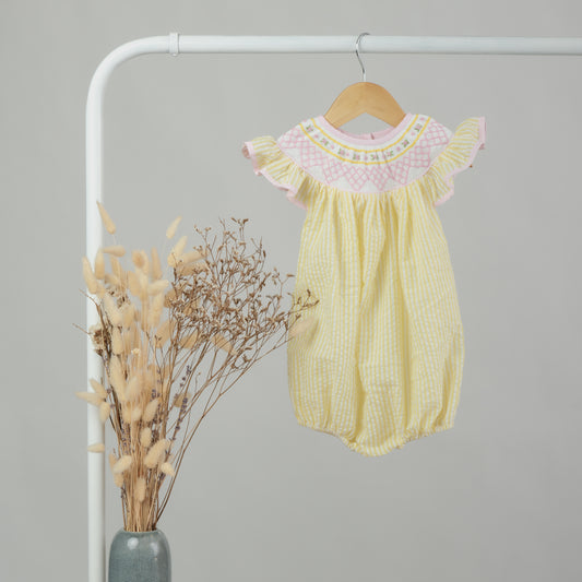 Siena Baby Girl Smocked Romper